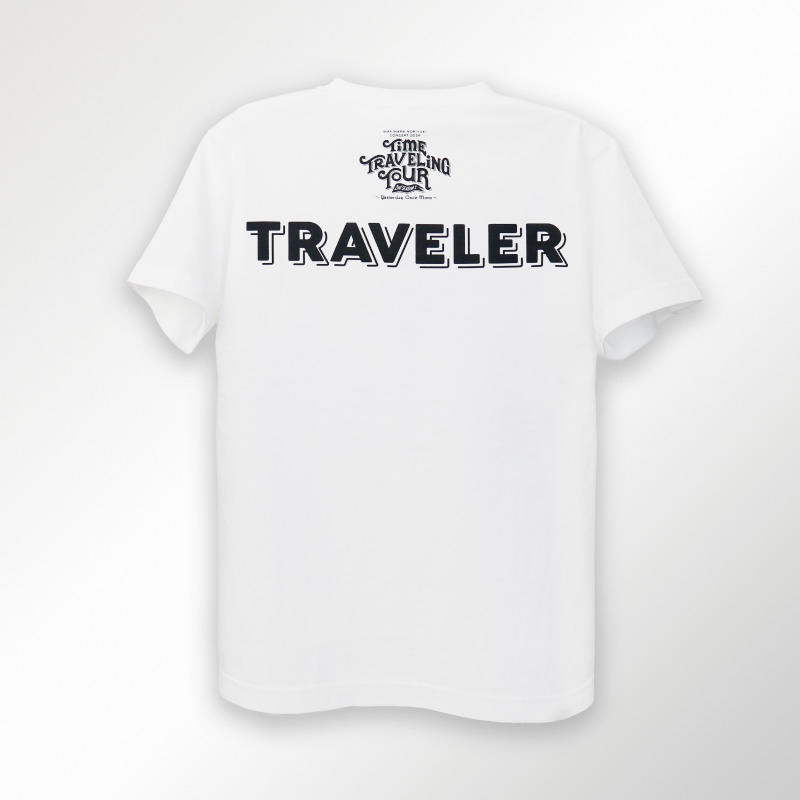 TRAVELER Tシャツ(ホワイト) | 槇原敬之オンラインストア