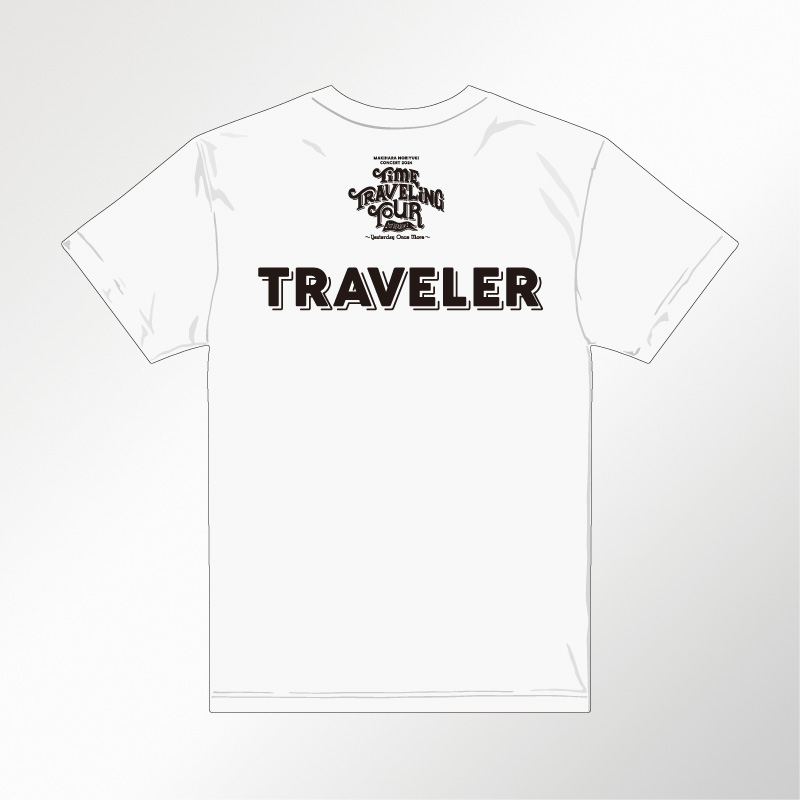 TRAVELER Tシャツ(ホワイト) | 槇原敬之オンラインストア